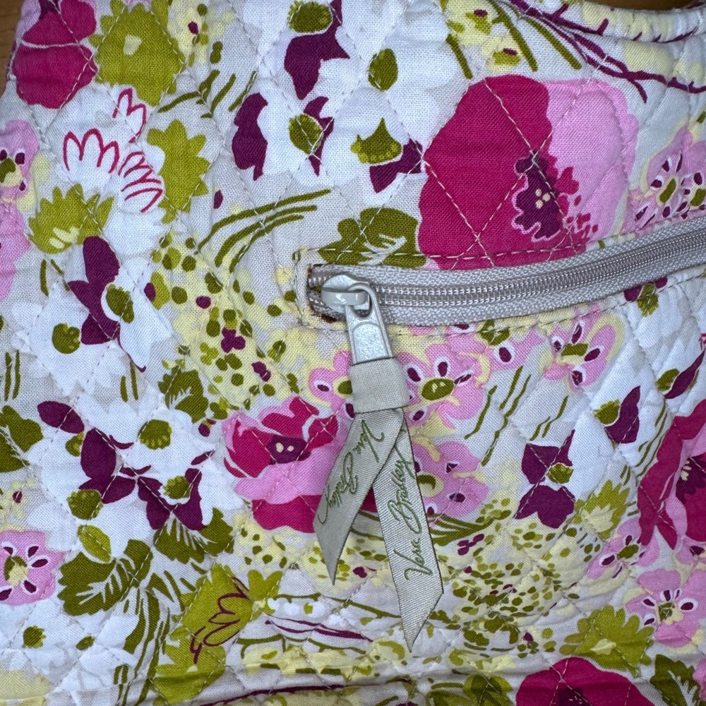 Vera Bradley “Make Me Blush” Floral Shoulder Bag - Picture 12 of 13
